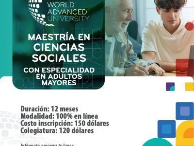 Maestría en Ciencias Sociales con especialidad en Adultos Mayores