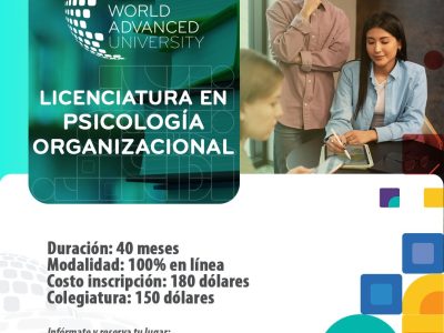 Licenciatura en Psicología Organizacional